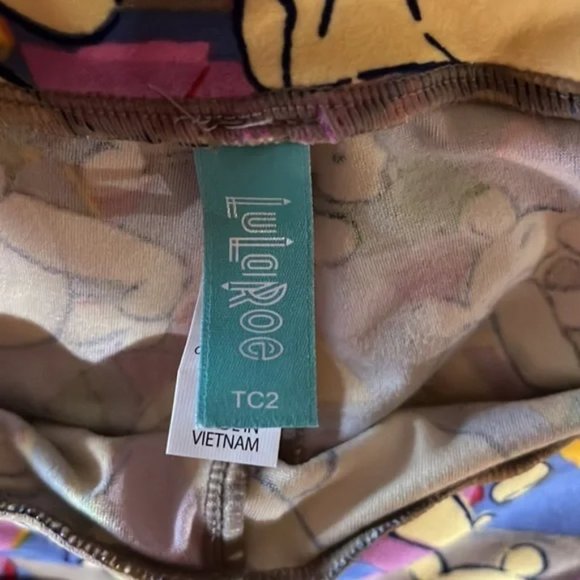 New LuLaRoe TC2 Winnie Pooh Disney Leggings - Picture 4 of 4